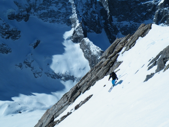  clase de esquí fuera de pista 2 Alpes 
